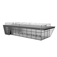 Prefab building galvanized steelsteel framingfor sports facility