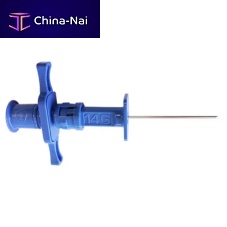Bone marrow aspiration needle PenBoneBluChibasafetyatraumatic