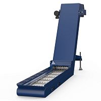 Chip conveyor chainhingedmetal belt