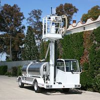 Self-propelled lavatory truck AS D seriesfor airportwith flow meter