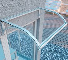 Door canopy CLASSICAfor windowfor exterior staircasesaluminum