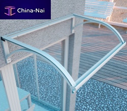 Door canopy CLASSICAfor windowfor exterior staircasesaluminum