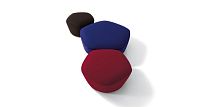 Contemporary pouf PENTApolyurethane