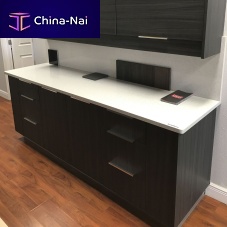 Engineered stone countertop NOBLE SUPREME WHITEkitchenwhitepolished