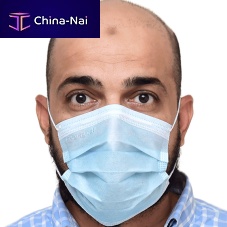 Adult surgical mask box of 50bluedisposable