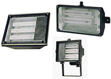 Compact fluorescent tube floodlight IP65long-life