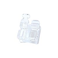 Aesthetic orthodontic bracket MISOtransparentlow-frictionmonocrystalline