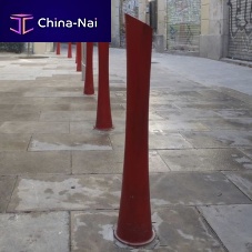 Security post LOOKART® DIAMONDelastomerichighreflective