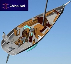 Fast cruising sailboat Elf-12383-cabin2-cabinwith bowsprit