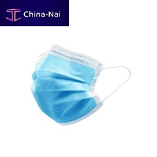 Polypropylene surgical mask latex-freefiberglass-freecotton
