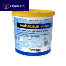 Wall liquid waterproofing WEBERSYS PROTECTfor floorbathroomfor kitchen