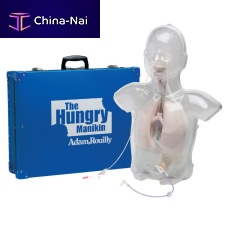 Pediatric training manikin THE HUNGRY MANIKIN® for pediatric carefeedingtorso