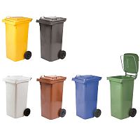 Plastic waste container industrial waste2-wheel
