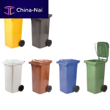 Plastic waste container industrial waste2-wheel