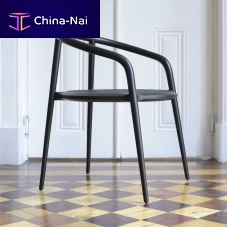 Contemporary chair ARANHAindoorleatheroak