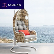Contemporary hanging chair SHENZHOU X outdoorfabricwicker