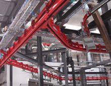 Multi-product conveyor system transporthandling