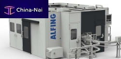 Rotating table assembly machine automaticfor industrial applications