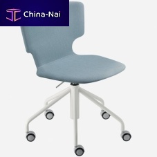 Contemporary chair ENNA / 52Cindoorfabricleather