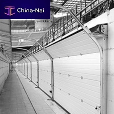 Sectional hangar door automatic