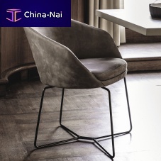 Contemporary chair 9400 RIBBONindoorfabricleather