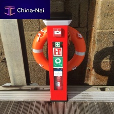 Fire pedestal for docks