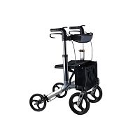 4-wheel rollator LR001aluminumwith basketheight-adjustable