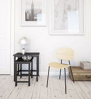 Contemporary chair TONDINA Woodindoorfabricoak