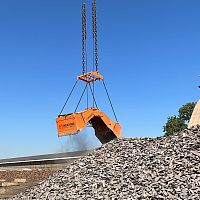 Hydraulic Clamshell Grab environmental