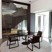 Contemporary chair MIDORIindoorfabricash