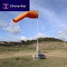 Airport wind cone S3612for helideckswith mastinternally illuminated
