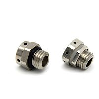 Vent plug JX-M-BVP serieshexagonalthreadednickel-plated brass