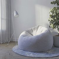 Contemporary bean bag Madfabricgrayblue