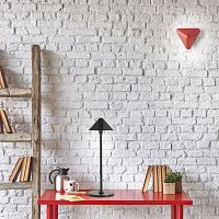 Contemporary wall light TOMASindooraluminumtriangular