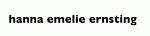 Все продукты hanna emelie ernsting