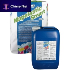 Roof liquid waterproofing MAPELASTIC SMARTpatiofor balconywall