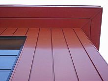 Panel cladding VERSA-SEAMmetalgrooved