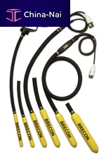 Electric concrete internal vibrator