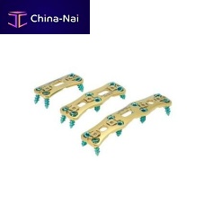Cervical arthrodesis plate lockingnon-lockingtitanium