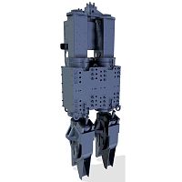 2-cylinder pile-driving hammer hydraulic