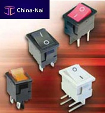 Rocker switch LR seriesbipolarflame-retardantelectromechanical