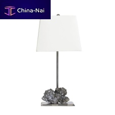 Table lamp PL 102stonealuminumcontemporary