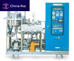Adhesive mixing unit
