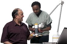 Hand mobility rehabilitation system SaeboReJoycearm mobilitycomputer-assisted