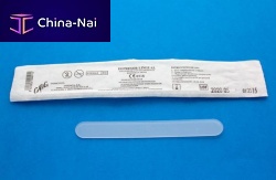 Plastic tongue depressor sterile
