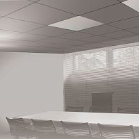 Galvanised steel suspended ceiling CASSETTEtileradiant