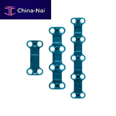 Cervical arthrodesis plate metallic1 level4 levels