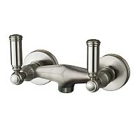 Double-handle shower mixer tap Z001101wall-mountedchrome-plated brassbathroom