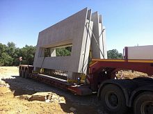 Concrete wall IWALLprefabwith modular panels