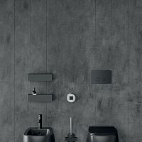 Electronic toilet flush home